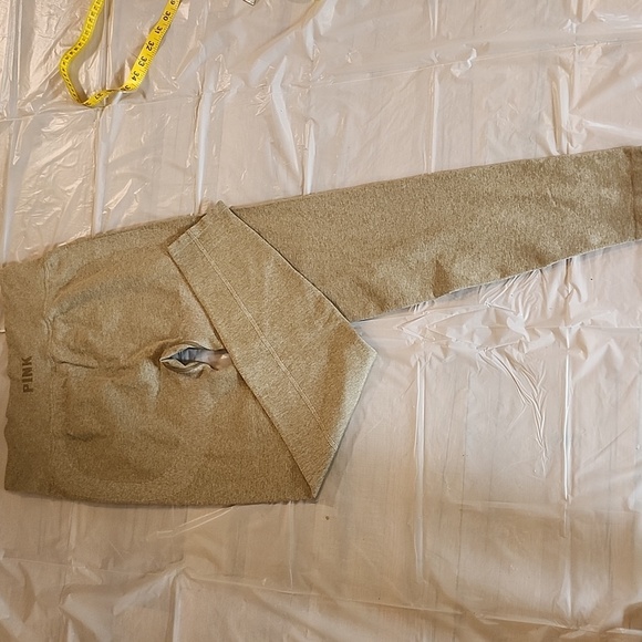 Pink Active USA Beige Leggings - Picture 9 of 10